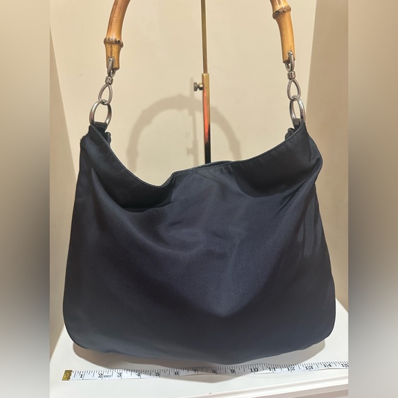 Gucci Nylon 2-Way Bamboo Bag - Picture 6 of 12